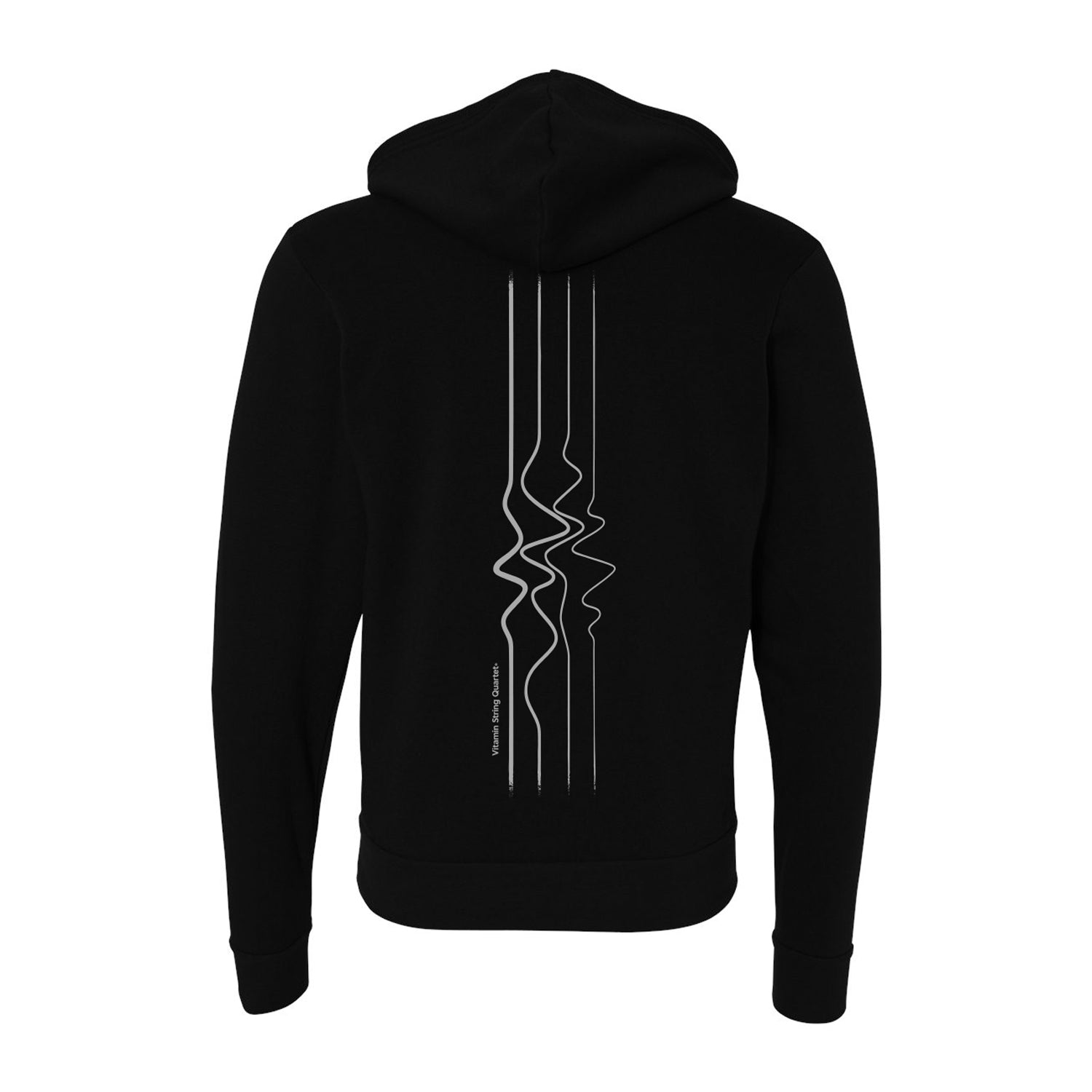 black of VSQ string quartet hoodie