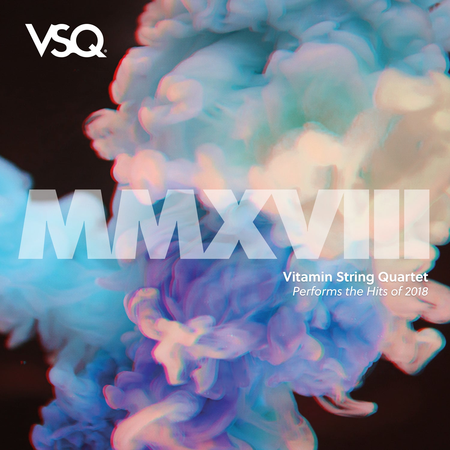 Abstract album art for VSQ Performs the Hits of 2018