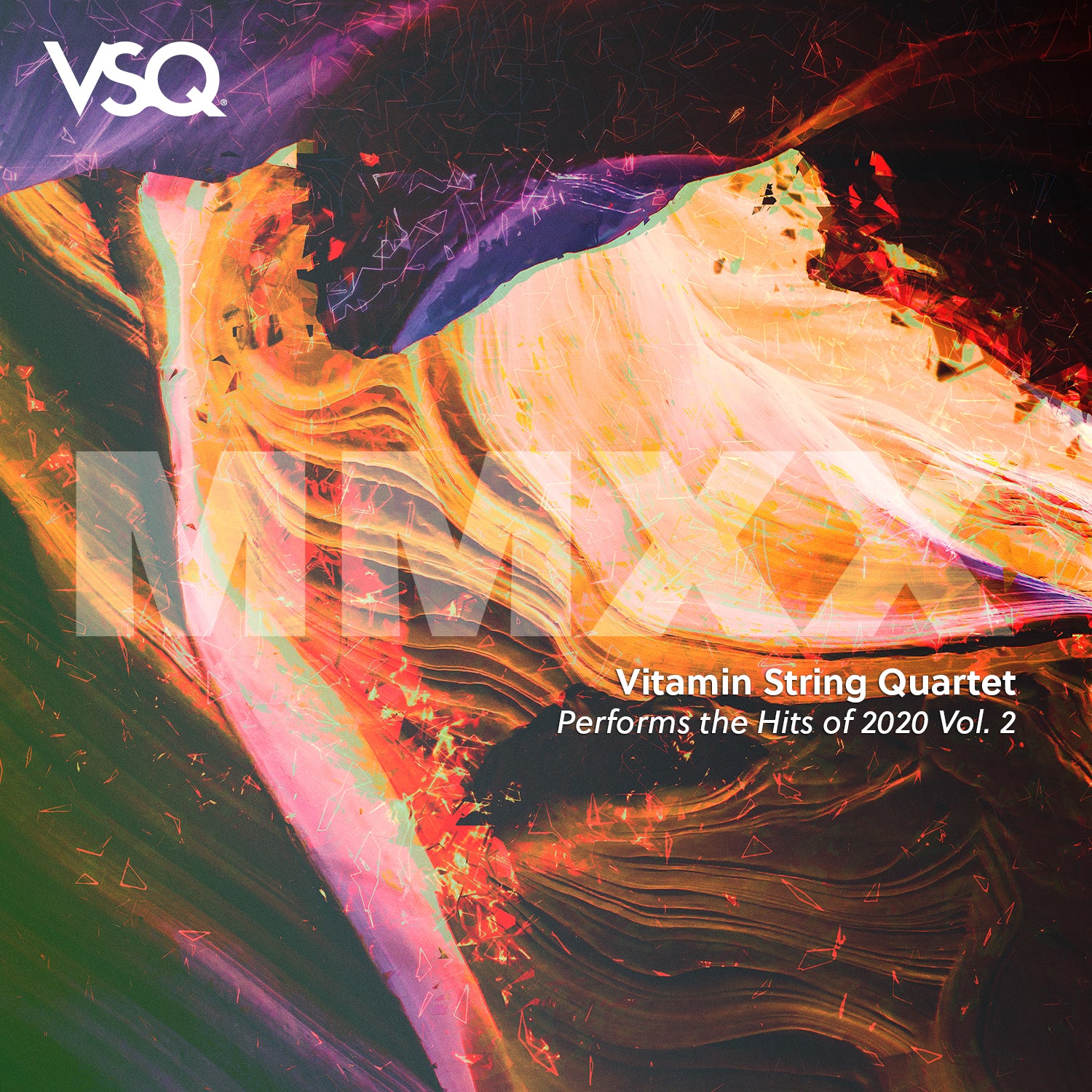 2020 album art for VSQ's classical crossover music
