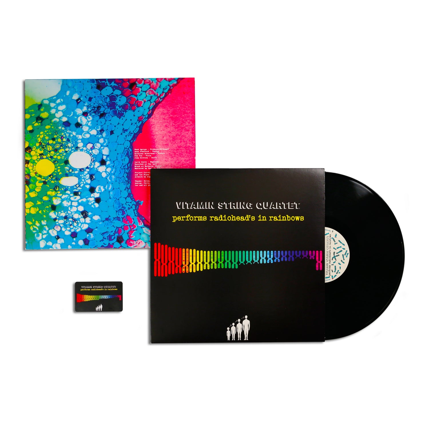 Rainbow Album Art for Vitamin String Quartet's Radiohead Classical Covers