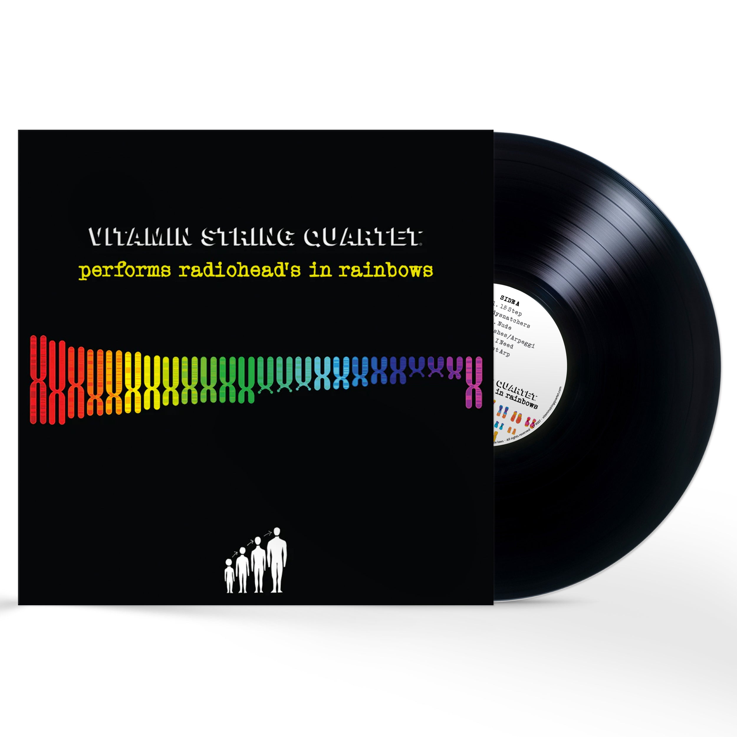 Rainbow Album Art for Vitamin String Quartet's Radiohead Classical Covers