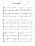 Radiohead's "True Love Waits" as Arranged for VSQ (Sheet Music)