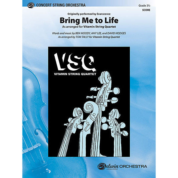 vitamin string quartet vsq evanescence bring me to life sheet music
