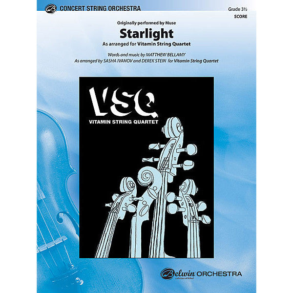 vitamin string quartet vsq muse starlight sheet music